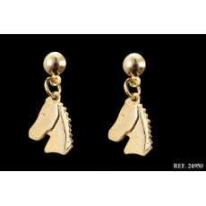 Brinco Cabeça Cavalo Pendurado